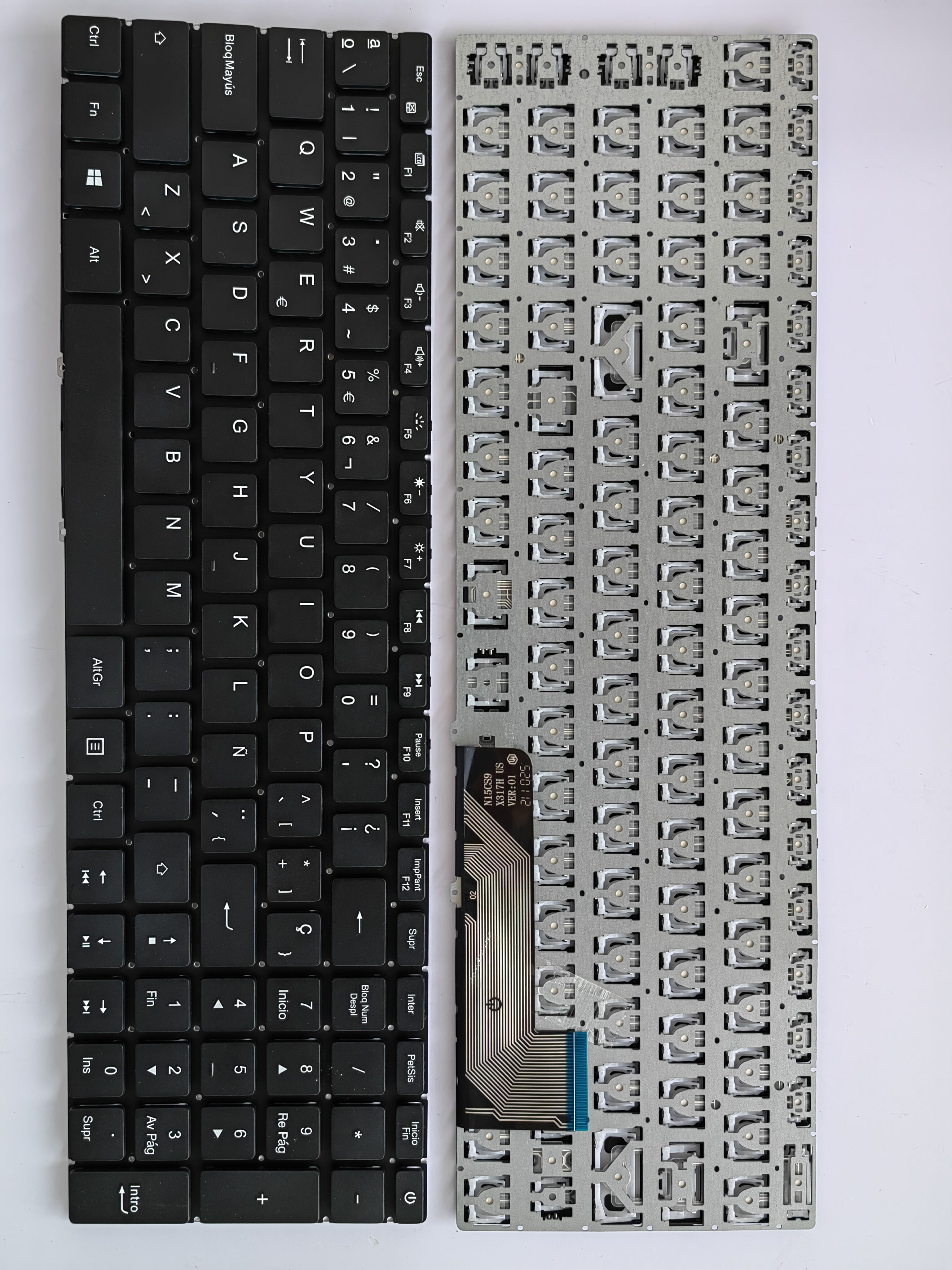Picture of New Replacement Laptop Keyboard For GATEWAY GWTN156-1/GWTN156-4 small carriage return BLACK SP Layout